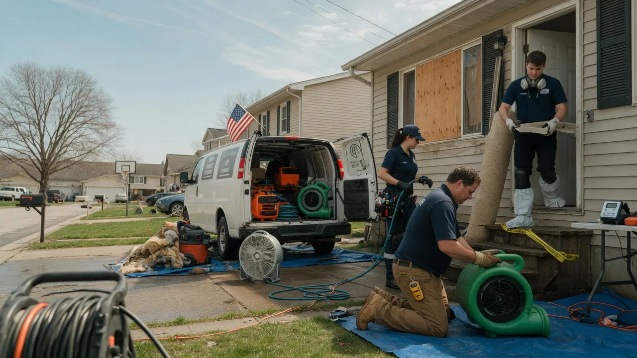Water Damage Restoration in Hermitage, TN near me